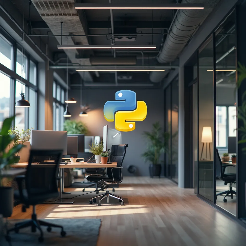 Moderní kancelářské prostory PythonStart.cz